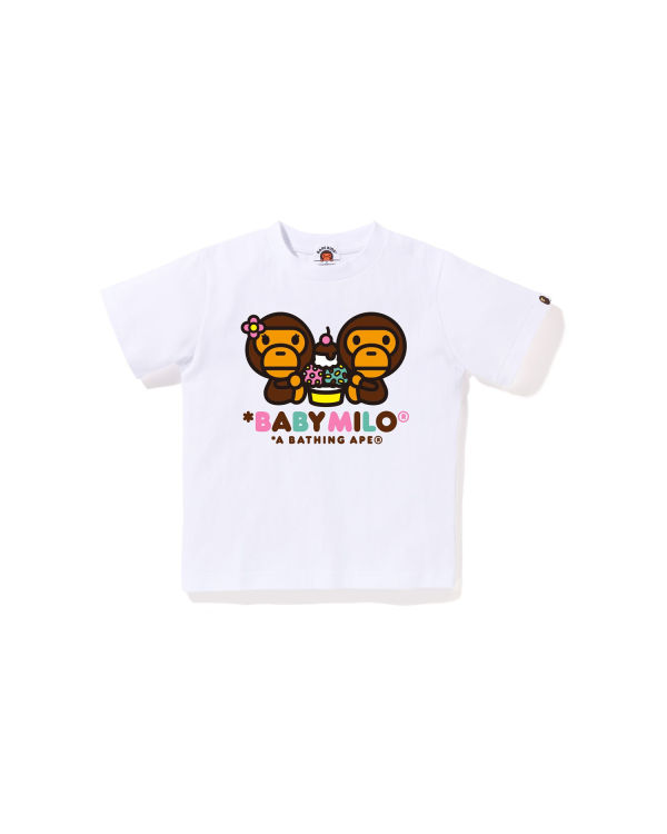 Bape Milo Mixed Fruit Milo & Lisa Tricko Detske Biele | SK-0327