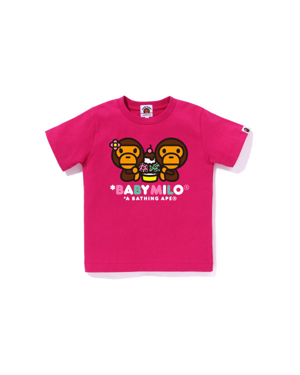 Bape Milo Mixed Fruit Milo & Lisa Tricko Detske Ruzove | SK-9805