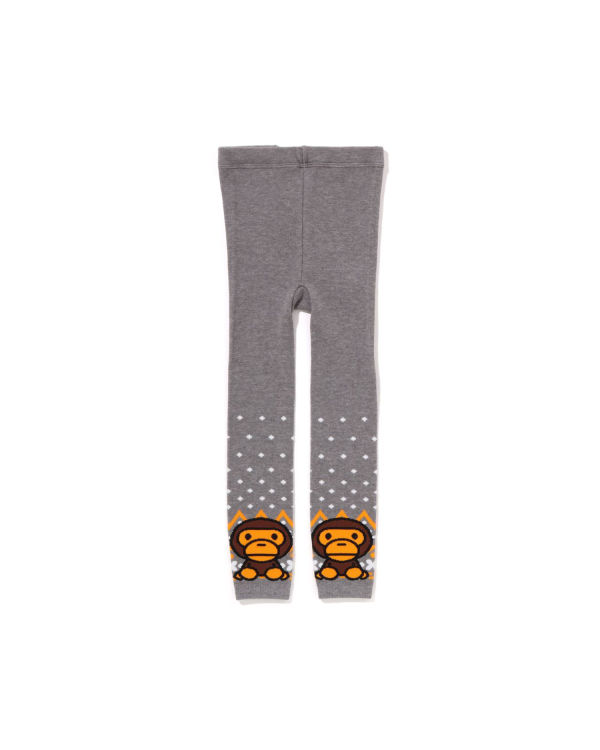 Bape Milo Nordic Leginy Detske Siva | SK-5130