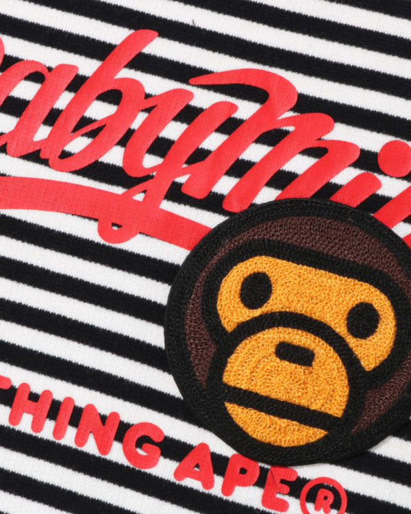 Bape Milo Patch Hoop Crewneck Mikiny Detske Čierne | SK-5961