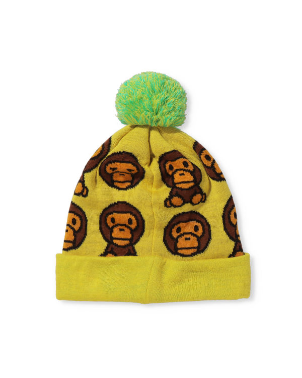 Bape Milo Pattern Caps Detske Žlté | SK-8124