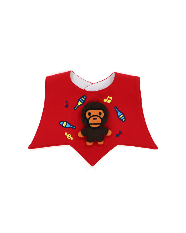 Bape Milo Plush Doll Bib Detske Svetlo Červené | SK-8062