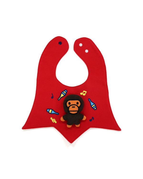 Bape Milo Plush Doll Bib Detske Svetlo Červené | SK-8062
