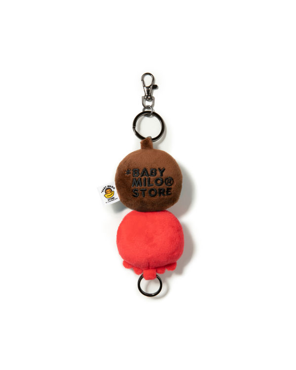 Bape Milo Plush Krúžky na kľúče Panske Svetlo Červené | SK-5620