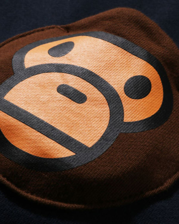 Bape Milo Pocket Zip Mikiny S Kapucňou Detske Námornícka Modrá Modre | SK-9124