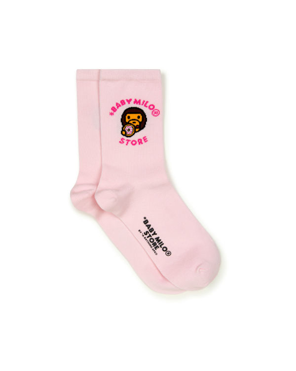 Bape Milo Ponozky Damske Ruzove | SK-2408