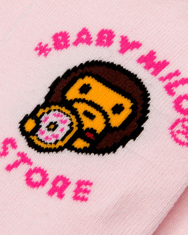 Bape Milo Ponozky Damske Ruzove | SK-2408
