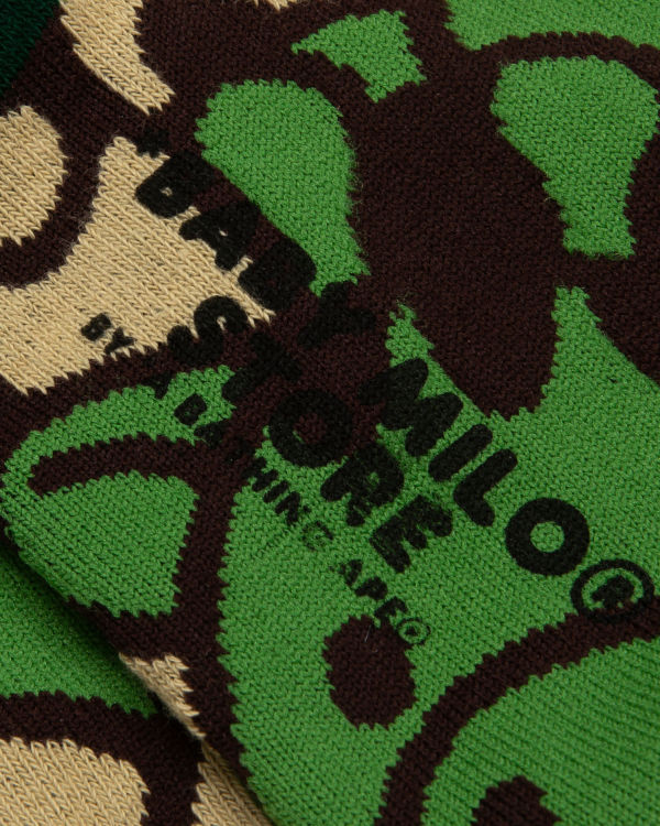 Bape Milo Ponozky Damske Zelene | SK-4953