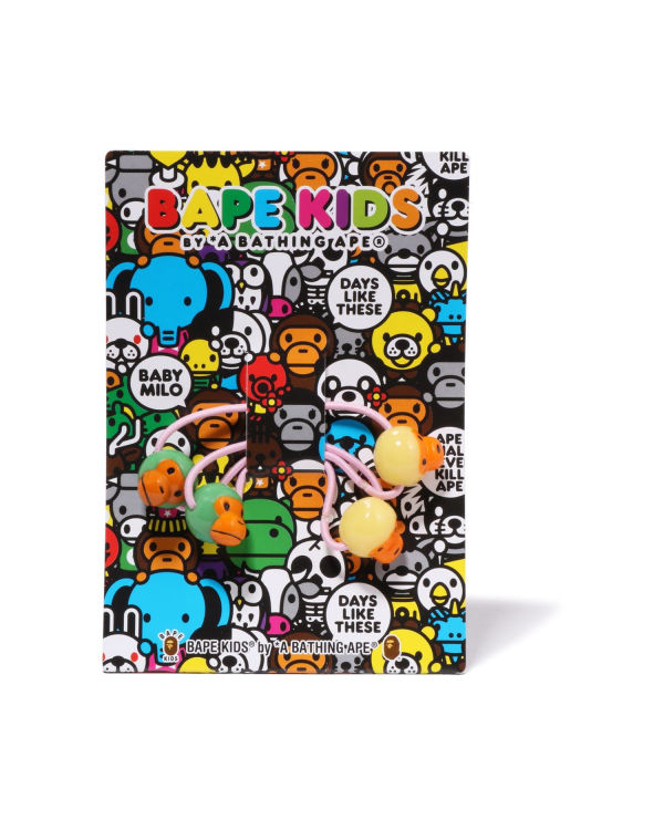 Bape Milo Rubber Band Vlasové Doplnky Damske Svetlo Zelene | SK-7645
