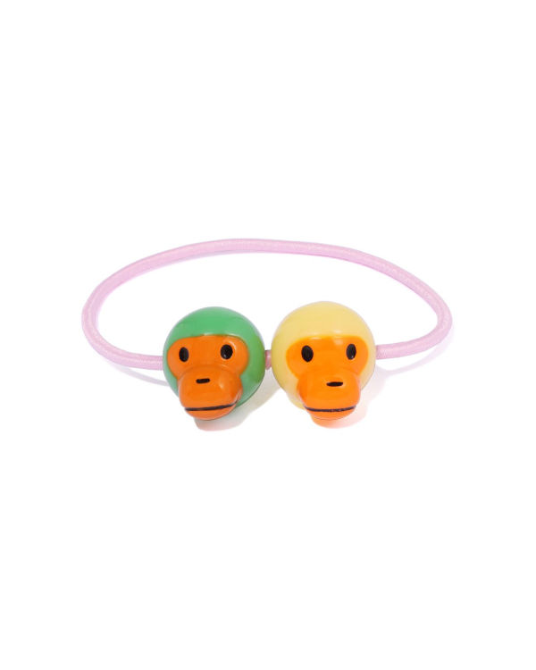 Bape Milo Rubber Band Vlasové Doplnky Damske Svetlo Zelene | SK-7645
