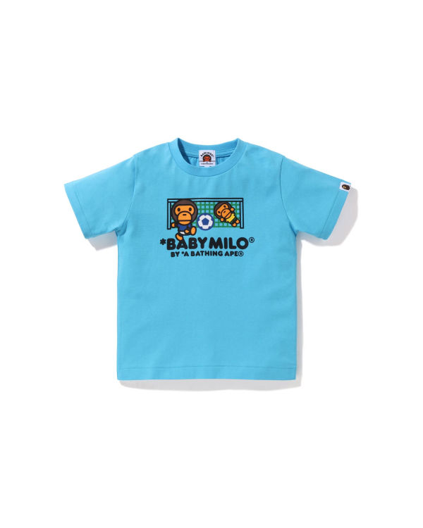 Bape Milo Soccer Tricko Detske Modre | SK-7936
