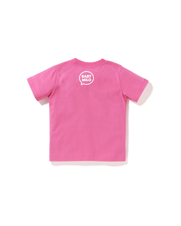 Bape Milo Speech Balloon #1 Tricko Detske Ruzove | SK-0457