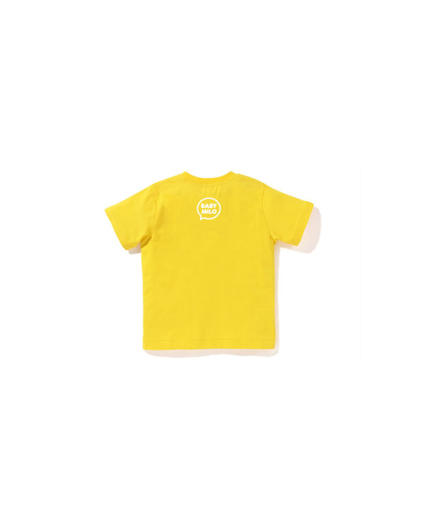 Bape Milo Speech Balloon #4 Tricko Detske Žlté | SK-6279