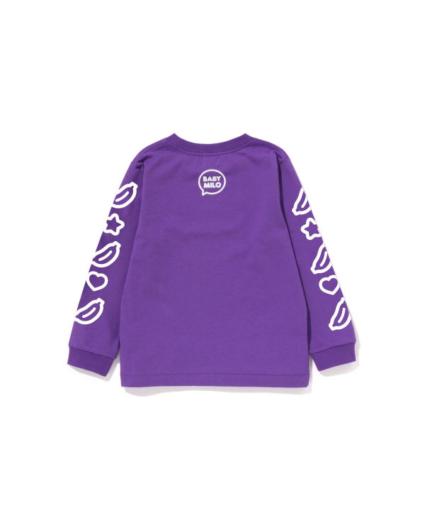 Bape Milo Speech Balloon L/S #1 Tricko Detske Nachový | SK-1036