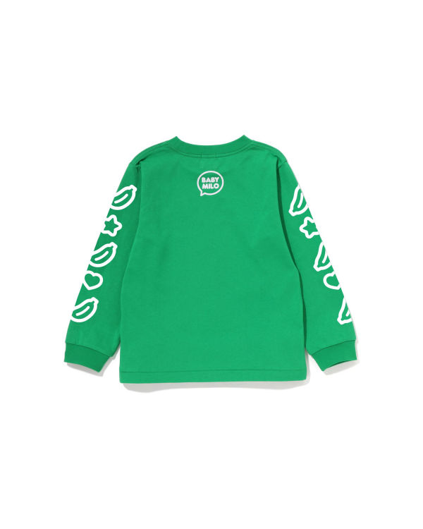 Bape Milo Speech Balloon L/S #1 Tricko Detske Mätové | SK-3419