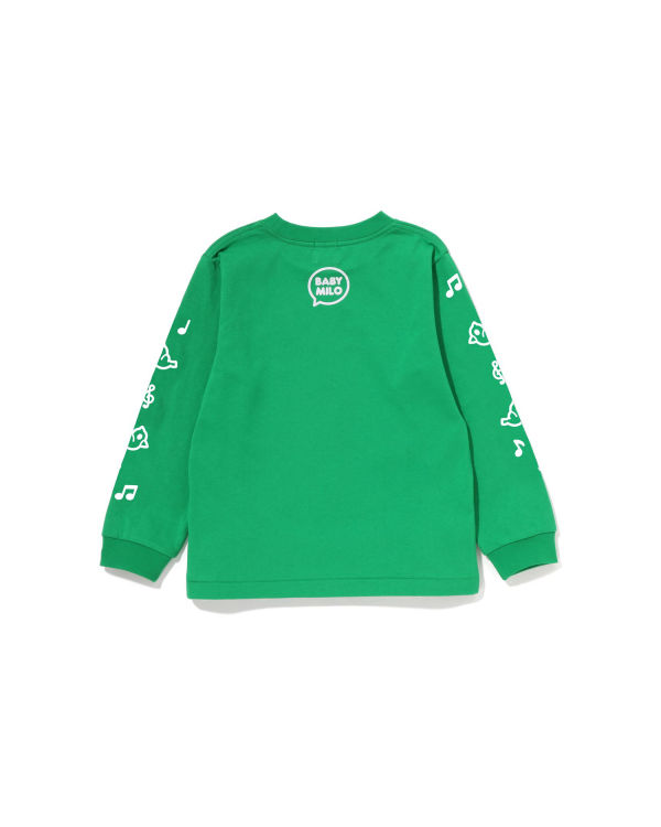 Bape Milo Speech Balloon L/S #2 Tricko Detske Mätové | SK-6752