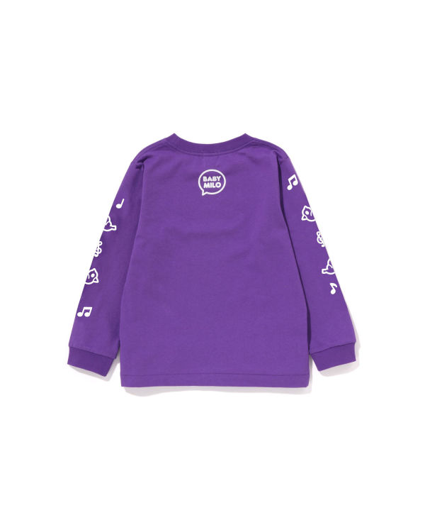Bape Milo Speech Balloon L/S #2 Tricko Detske Nachový | SK-7943