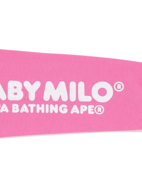 Bape Milo Speech Balloon L/S #3 Tricko Detske Ruzove | SK-5471
