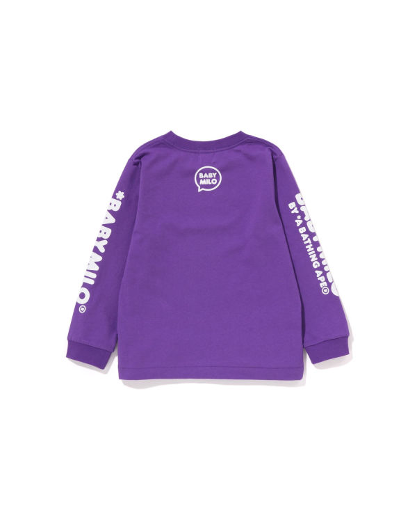 Bape Milo Speech Balloon L/S #3 Tricko Detske Nachový | SK-5476