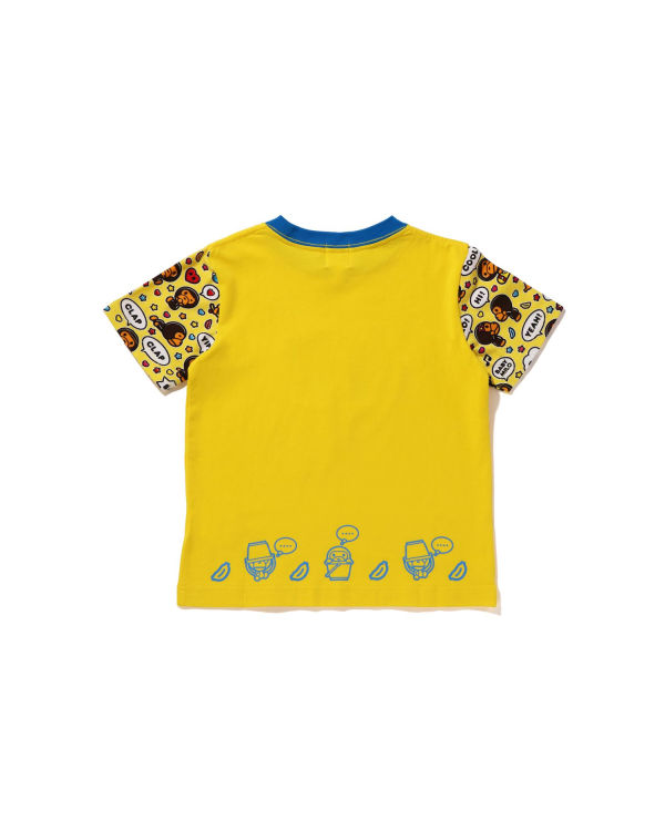 Bape Milo Speech Balloon Milo Lisa Tricko Detske Žlté | SK-5479