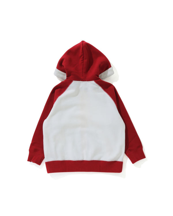 Bape Milo Star Zip Mikiny S Kapucňou Detske Svetlo Červené | SK-7962