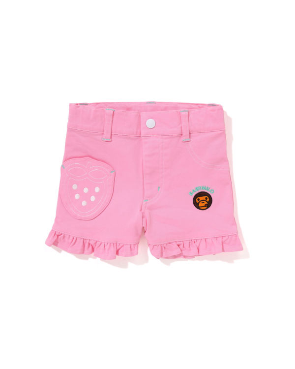 Bape Milo Strawberry Frill Sortky Detske Ruzove | SK-9367