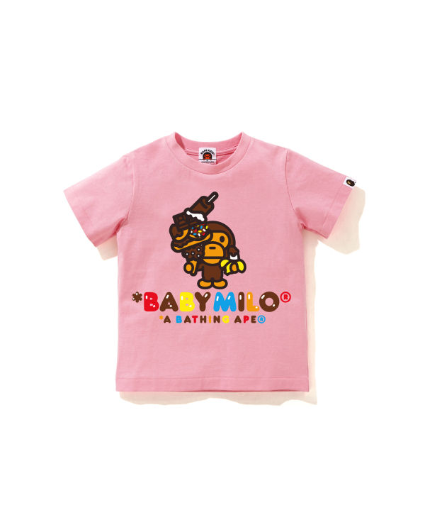 Bape Milo Sweets Tricko Detske Ruzove | SK-9074