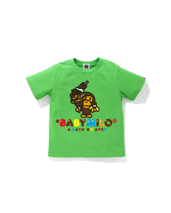 Bape Milo Sweets Tricko Detske Svetlo Zelene | SK-3904
