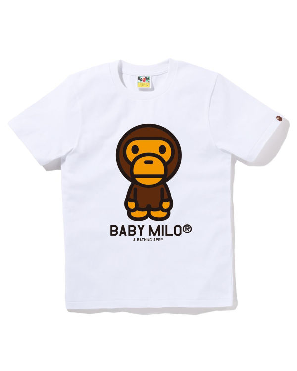 Bape Milo Tricko Damske Biele | SK-5083