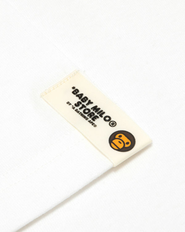 Bape Milo Tricko Damske Biele | SK-9054
