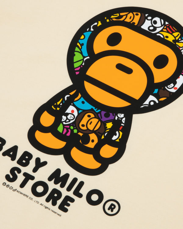 Bape Milo Tricko Panske Biele | SK-3108