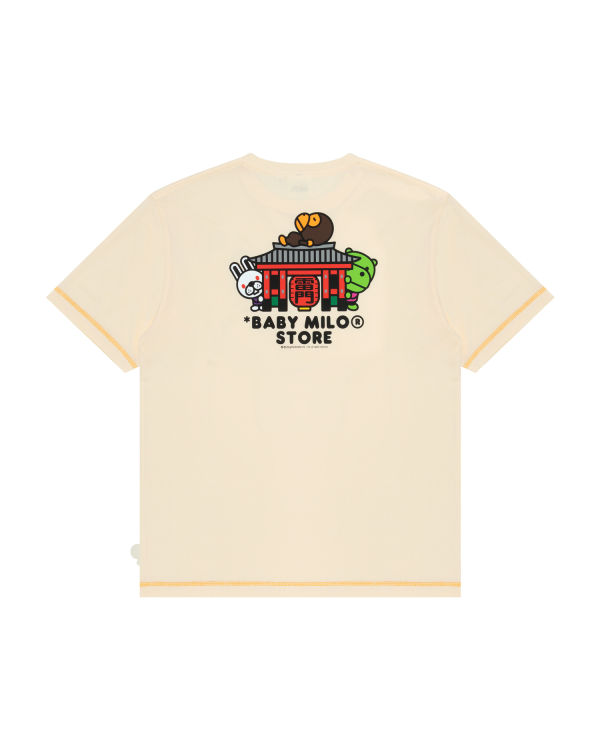 Bape Milo Tricko Panske Biele | SK-7268