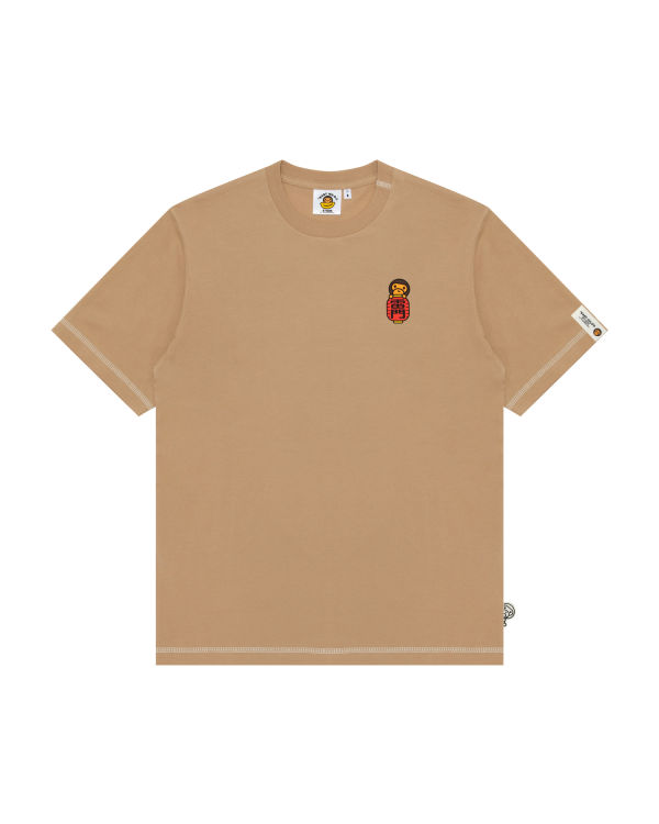 Bape Milo Tricko Panske Béžové | SK-0746