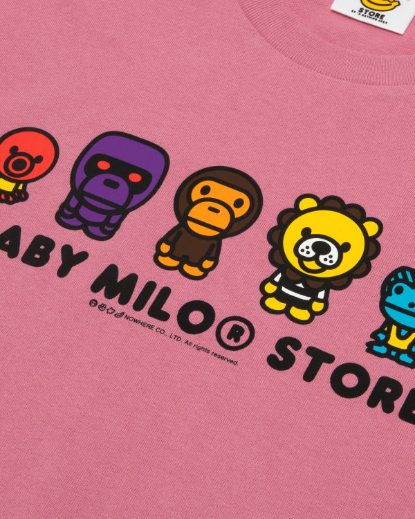 Bape Milo Tricko Panske Ruzove | SK-9678