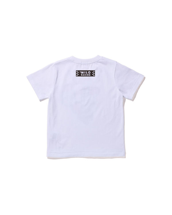 Bape Milo Zavodne #3 Tricko Detske Biele | SK-3854