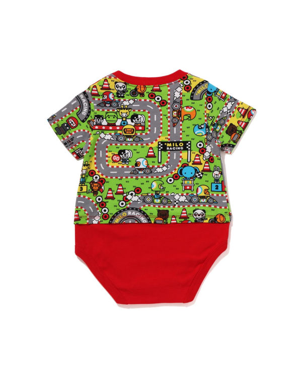 Bape Milo Zavodne Body Detske Svetlo Červené | SK-3942
