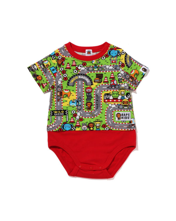 Bape Milo Zavodne Body Detske Svetlo Červené | SK-3942