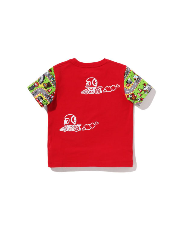 Bape Milo Zavodne Friends Tricko Detske Svetlo Červené | SK-3462