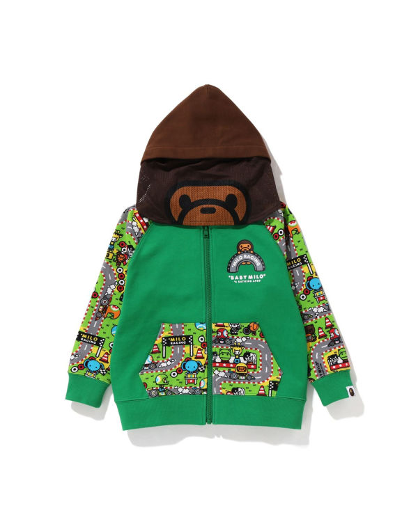 Bape Milo Zavodne Milo Face Mikiny S Kapucňou Detske Tyrkysový Zelene | SK-3170