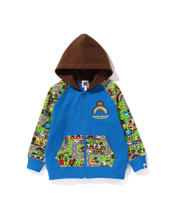 Bape Milo Zavodne Milo Face Mikiny S Kapucňou Detske Modre | SK-6152