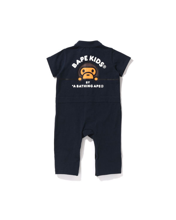 Bape Milo Zavodne Romper Body Detske Námornícka Modrá Modre | SK-2378
