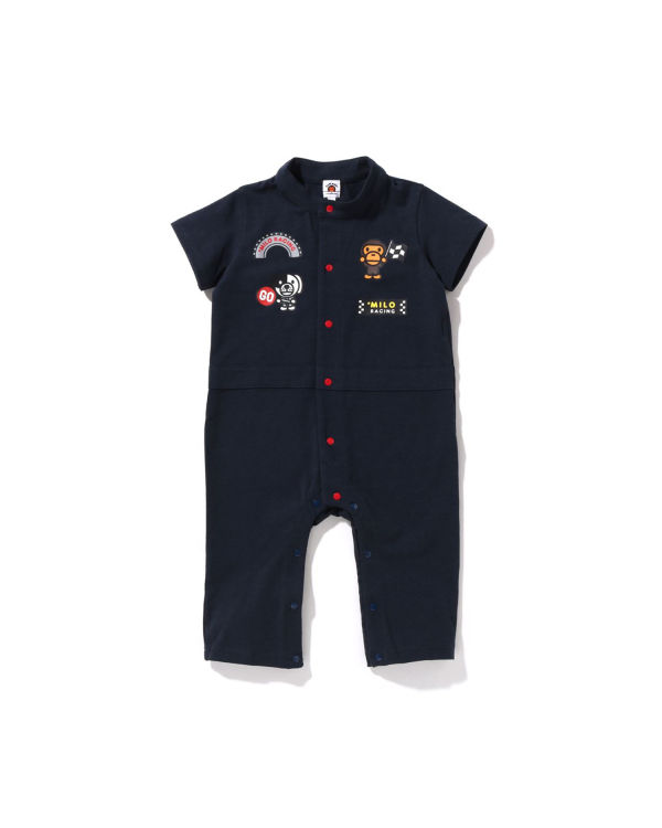 Bape Milo Zavodne Romper Body Detske Námornícka Modrá Modre | SK-2378
