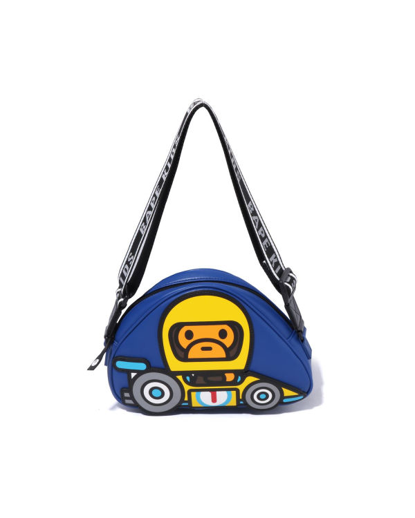 Bape Milo Zavodne Taška Cez Rameno Detske Modre | SK-4730