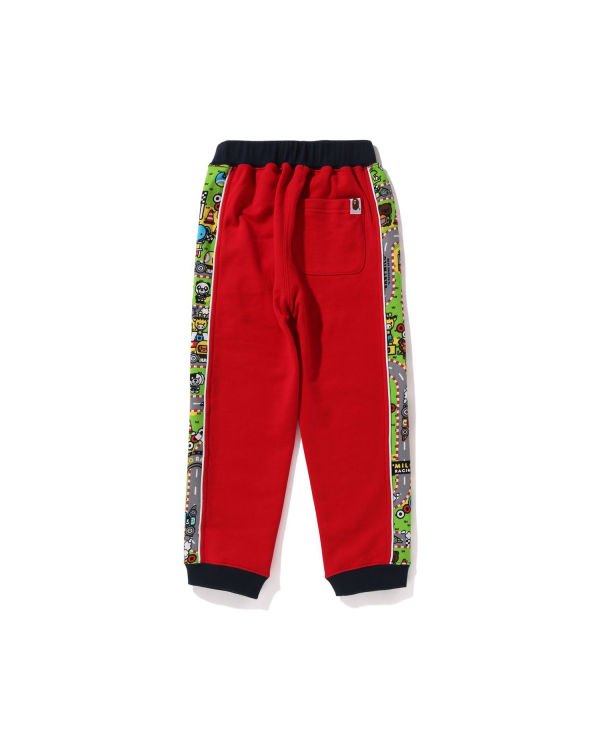 Bape Milo Zavodne Tepláky Detske Svetlo Červené | SK-8521