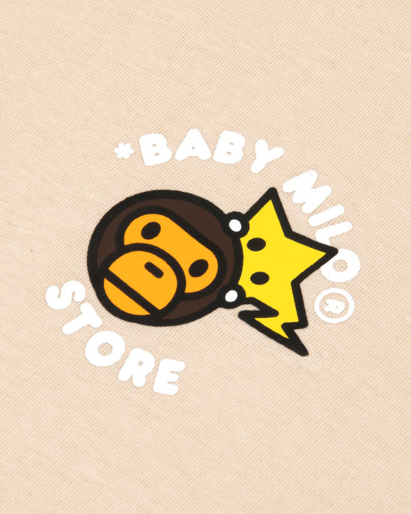 Bape Milo boxy fit Tricko Damske Béžové | SK-1376