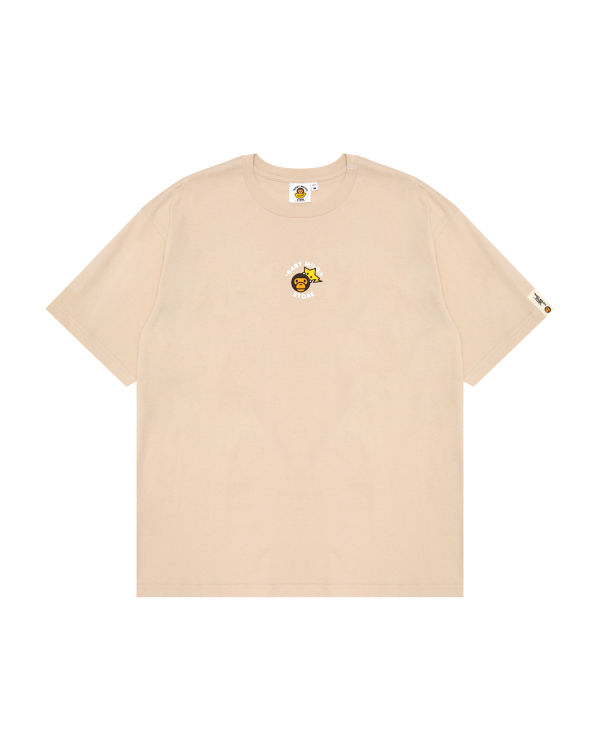 Bape Milo boxy fit Tricko Damske Béžové | SK-1376