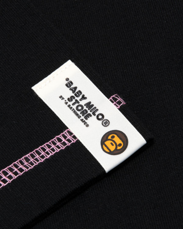 Bape Milo boxy fit Tricko Damske Čierne | SK-5397