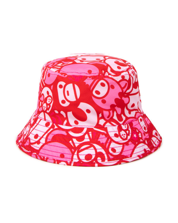 Bape Milo bucket Klobuky Panske Nachový | SK-8602