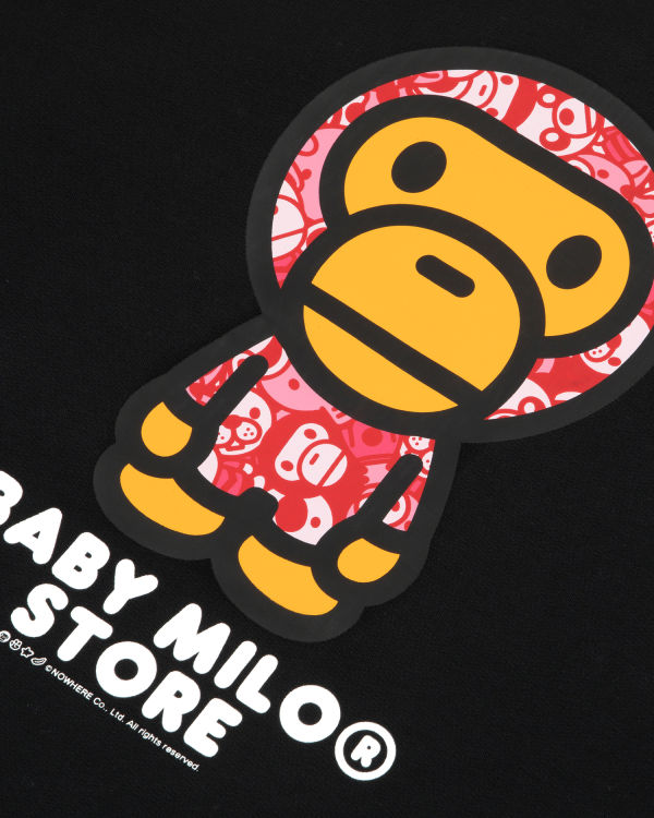 Bape Milo crew neck Mikiny Damske Čierne | SK-1823