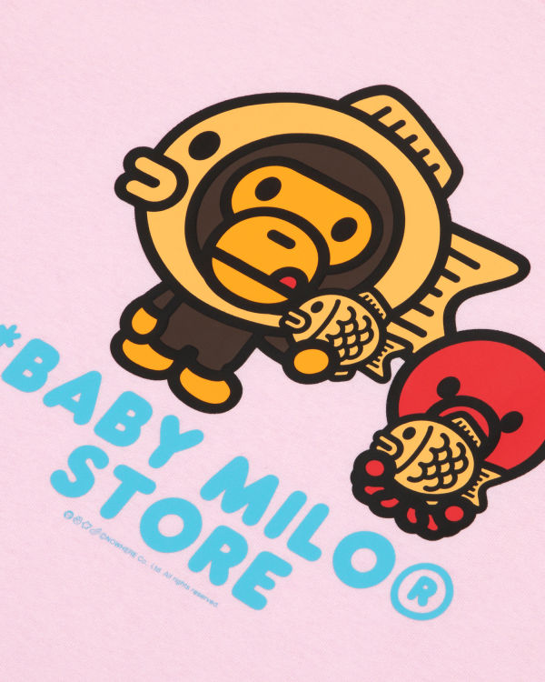 Bape Milo graphic Tricko Damske Ruzove | SK-2801